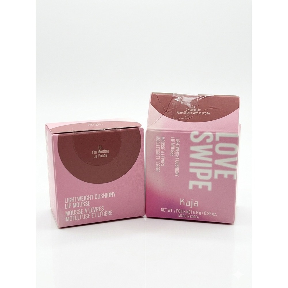 Kaja Love Swipe Lightweight Cushiony Lip Mousse 05 I'm Melting Nude Taupe 6.5g